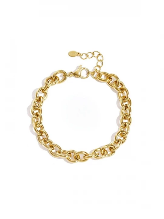 Foto van product Cala Rose Armband 'CHUNKY CHARM' goud