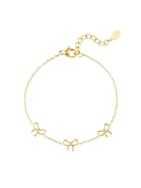 Foto van product Cala Rose Armband 'CLASSIC BOW' goud