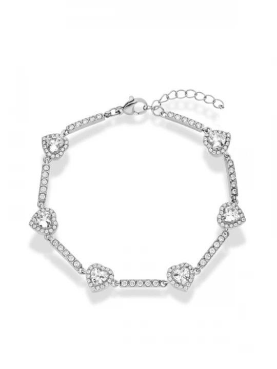 Foto van product Cala Rose Armband 'LUCIENNE' zilver