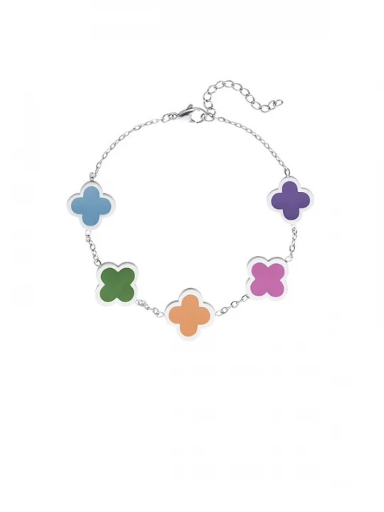 Foto van product Cala Rose Armband 'SUNNY CLOVER' zilver