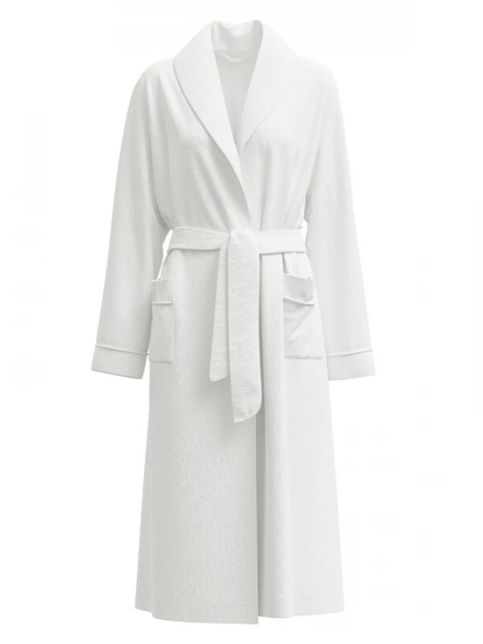 Foto van product CALIDA Badjas lang 'Cosy Shower' wit