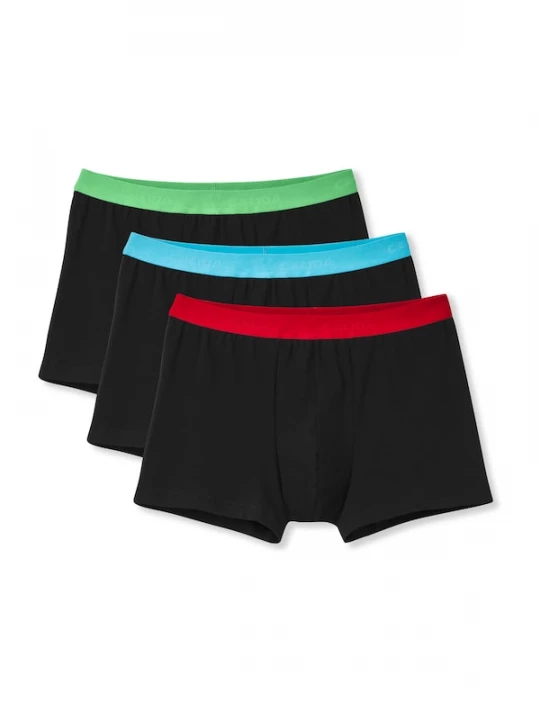 Foto van product CALIDA Boxershorts azuur / lichtgroen / rood / zwart
