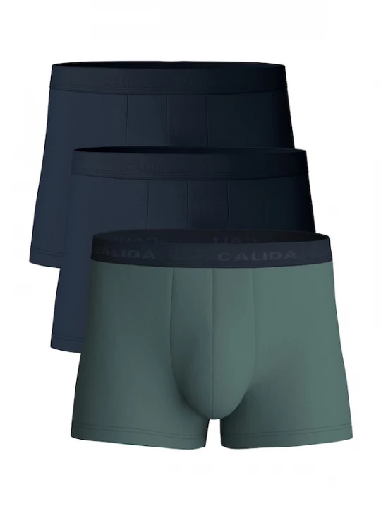 Foto van product CALIDA Boxershorts donkergroen / zwart