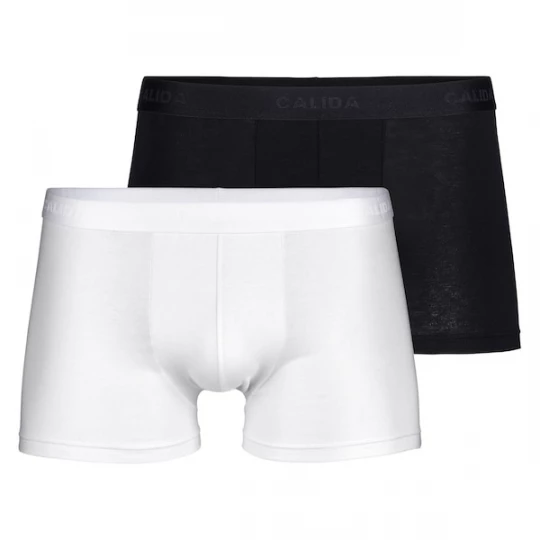 Foto van product CALIDA Boxershorts 'Evolution' zwart / wit