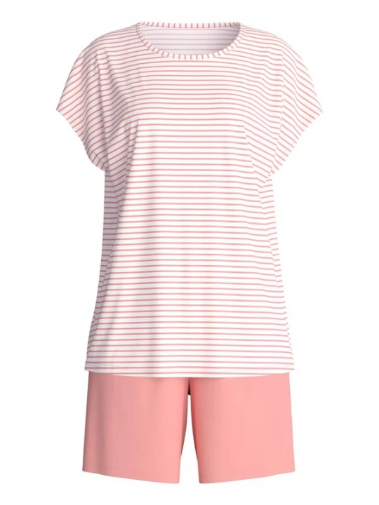 Foto van product CALIDA Korte pyjama 'Lovely Nights' pastelrood