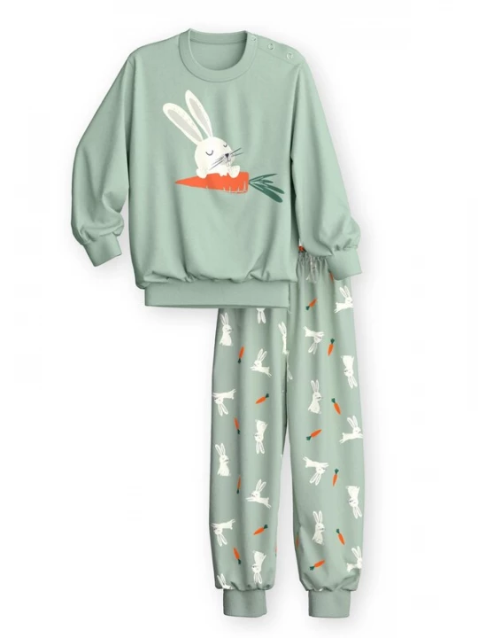 Foto van product CALIDA Nachtkledij 'Toddlers Easter' mintgroen