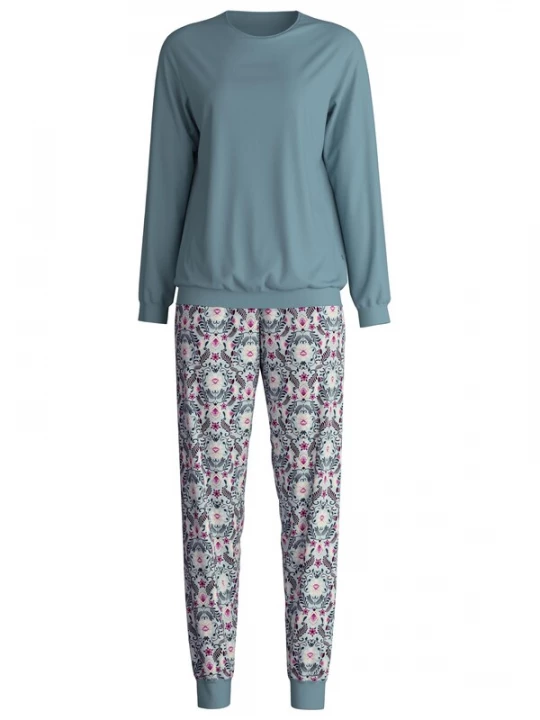 Foto van product CALIDA Pyjama 'Autumn Dreams' lichtblauw