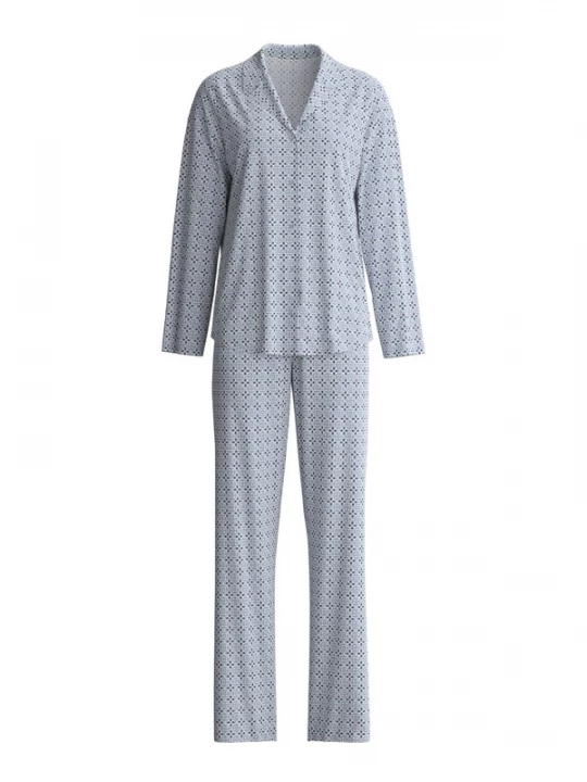 Foto van product CALIDA Pyjama 'Cotton Special' basaltgrijs