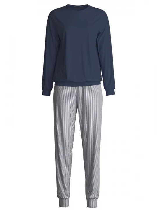 Foto van product CALIDA Pyjama 'Cotton Special' marine
