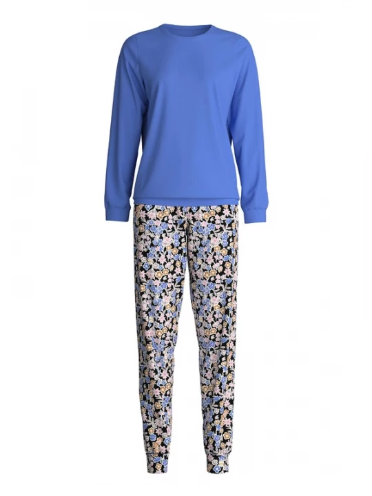 Foto van product CALIDA Pyjama 'Flower Dreams' saffier