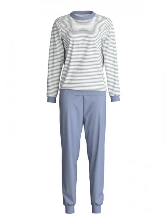 Foto van product CALIDA Pyjama 'Graphic Nights' smoky blue