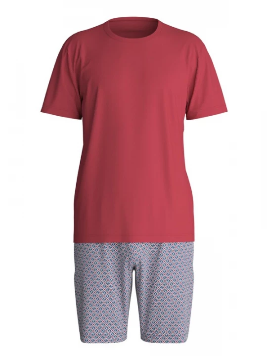 Foto van product CALIDA Pyjama kort 'Cotton Special' bessen
