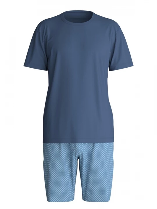 Foto van product CALIDA Pyjama kort 'Cotton Special' grafiet
