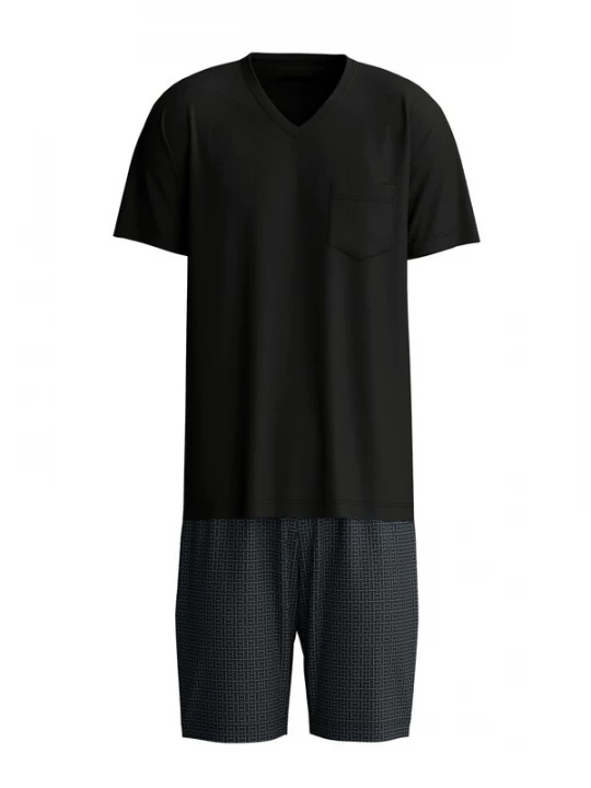 Foto van product CALIDA Pyjama kort 'Relax Streamline' zwart