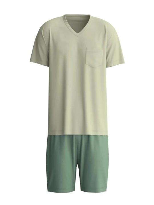 Foto van product CALIDA Pyjama kort 'Relax Superlight' taupe