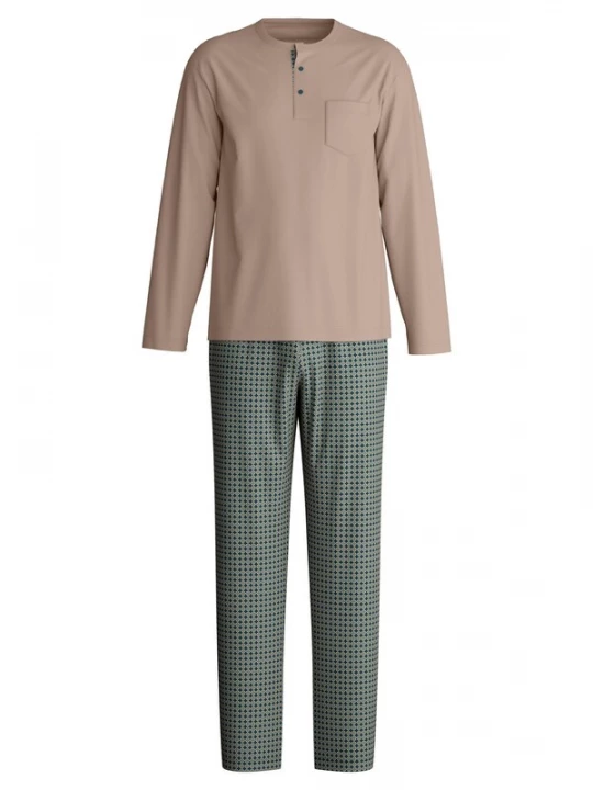 Foto van product CALIDA Pyjama lang 'EDITION 85' lichtbruin