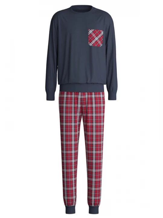 Foto van product CALIDA Pyjama lang 'Family & Friends' marine