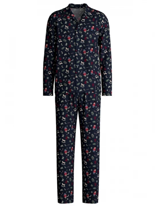Foto van product CALIDA Pyjama lang 'Family & Friends' marine