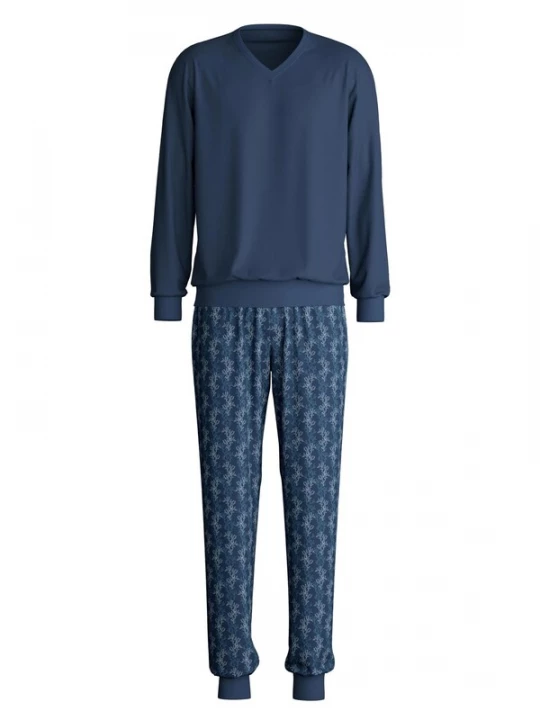 Foto van product CALIDA Pyjama lang 'Nightwear Xtra' marine