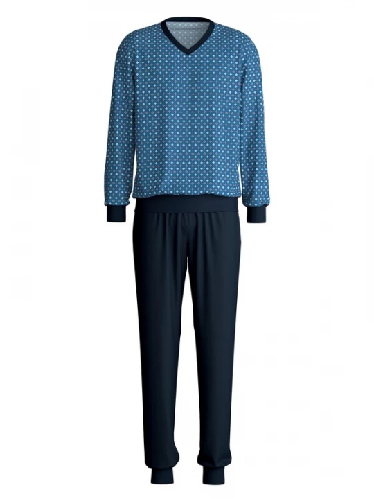 Foto van product CALIDA Pyjama lang 'Nightwear Xtra' marine