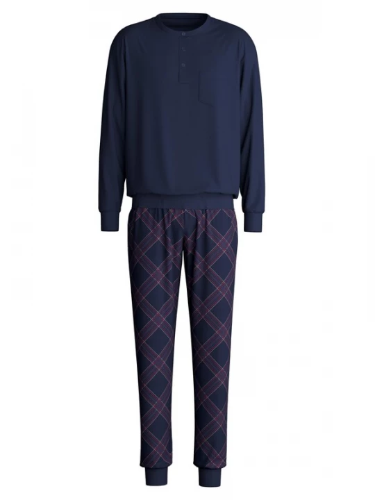 Foto van product CALIDA Pyjama lang 'Relax Comfy' marine