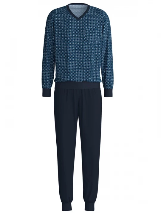 Foto van product CALIDA Pyjama lang 'Relax Imprint' opaal