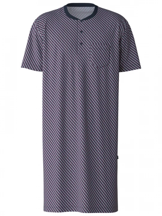 Foto van product CALIDA Pyjama lang 'Relax Imprint' wijnrood
