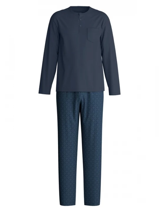 Foto van product CALIDA Pyjama lang 'Relax Selected' zwart gemêleerd