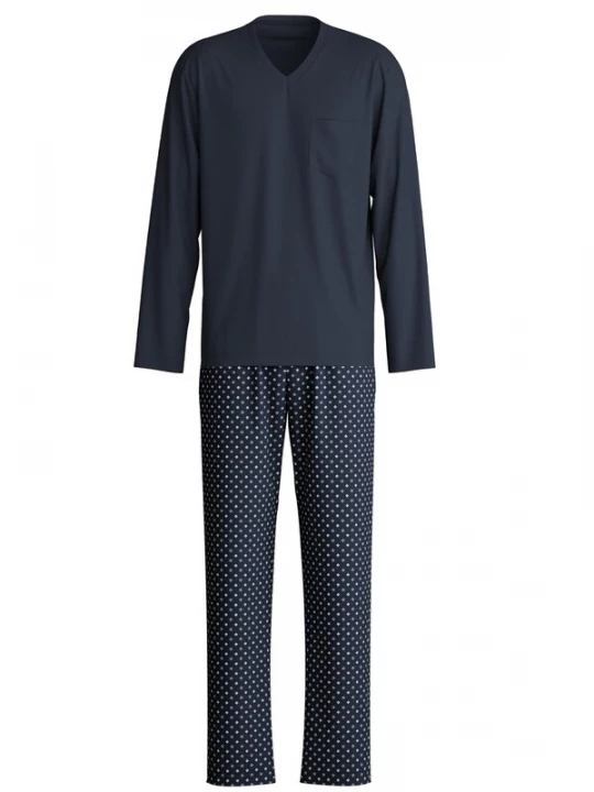 Foto van product CALIDA Pyjama lang 'Relax Streamline' marine