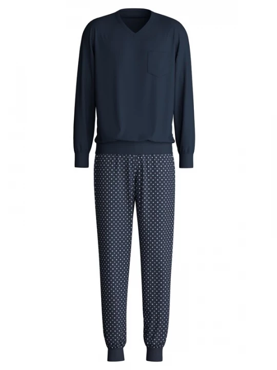 Foto van product CALIDA Pyjama lang 'Relax Streamline' marine