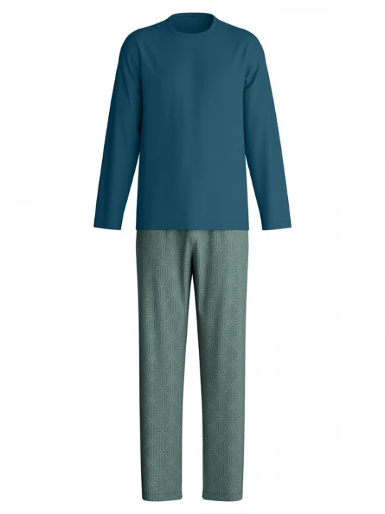Foto van product CALIDA Pyjama lang 'Relax Streamline' petrol