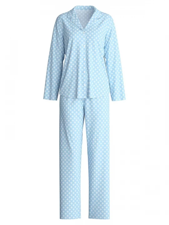 Foto van product CALIDA Pyjama 'Lovely Nights' lichtblauw
