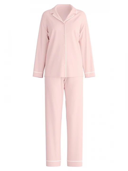 Foto van product CALIDA Pyjama 'Night Lovers' rosa