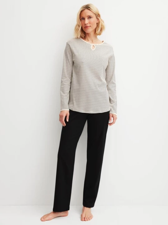 Foto van product CALIDA Pyjama 'Sweet Dreams' lichtbeige