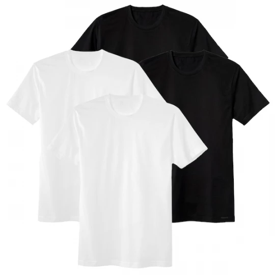 Foto van product CALIDA Shirt 'Natural Benefit' zwart / wit