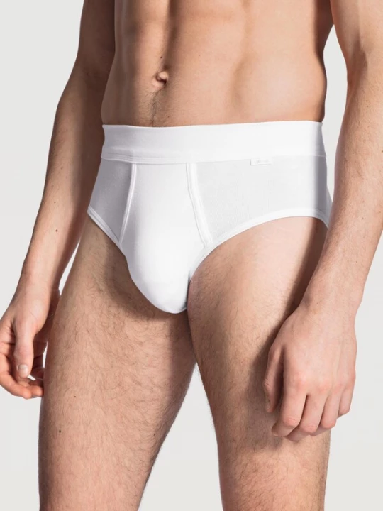 Foto van product CALIDA Slip 'Cotton 1:1' wit