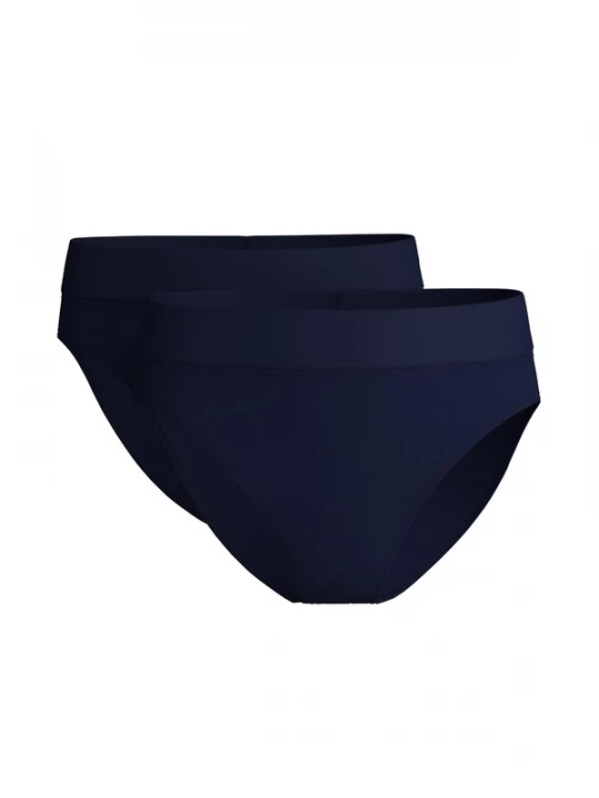 Foto van product CALIDA Slip 'Elastic Duopack' zwart gemêleerd