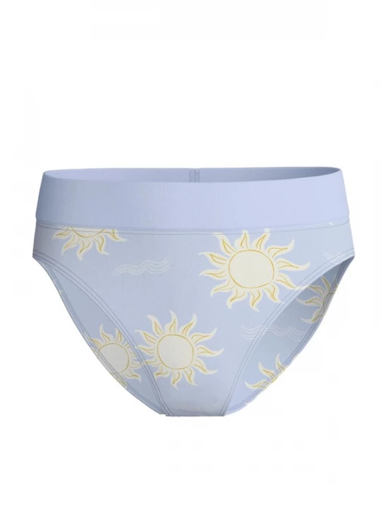 Foto van product CALIDA Slip 'Elastic Trend' wit gemêleerd