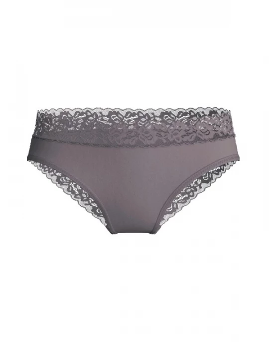 Foto van product CALIDA Slip 'Natural Comfort Lace' bruin gemêleerd