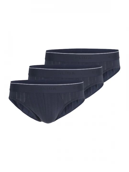 Foto van product CALIDA Slip navy / donkerblauw / wit