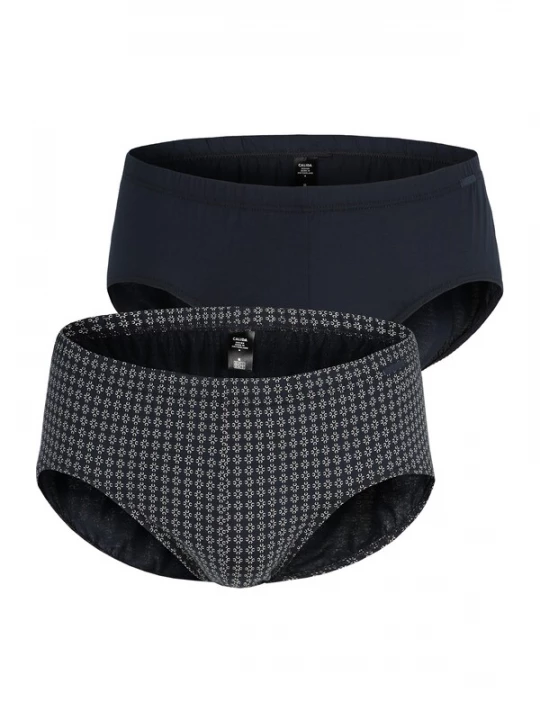 Foto van product CALIDA Slip navy / offwhite