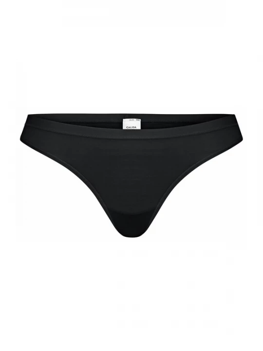 Foto van product CALIDA String 'Natural Comfort' zwart