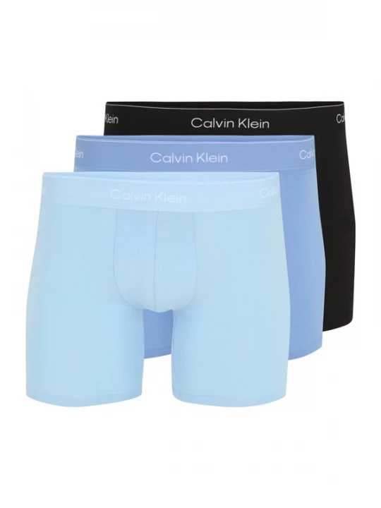 Foto van product Calvin Klein Boxershorts hemelsblauw / lichtblauw / zwart / wit