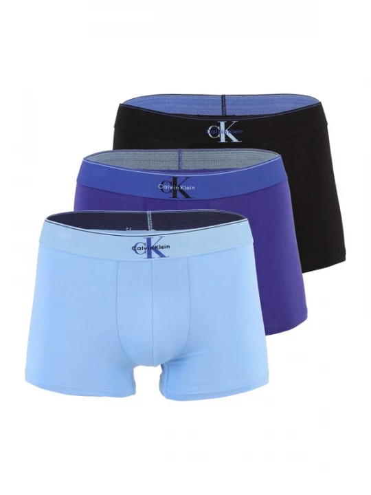 Foto van product Calvin Klein Boxershorts lichtblauw / lila / zwart