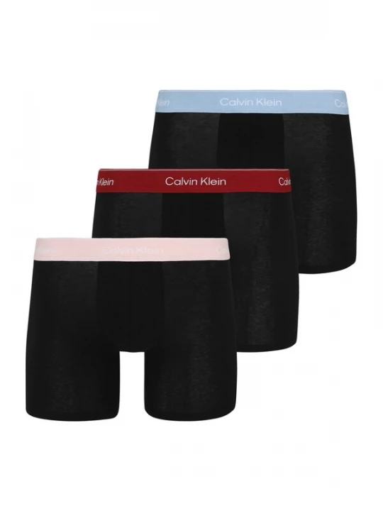 Foto van product Calvin Klein Boxershorts lichtblauw / rosa / donkerrood / zwart