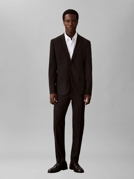 Foto van product Calvin Klein Business-colbert donkerbruin