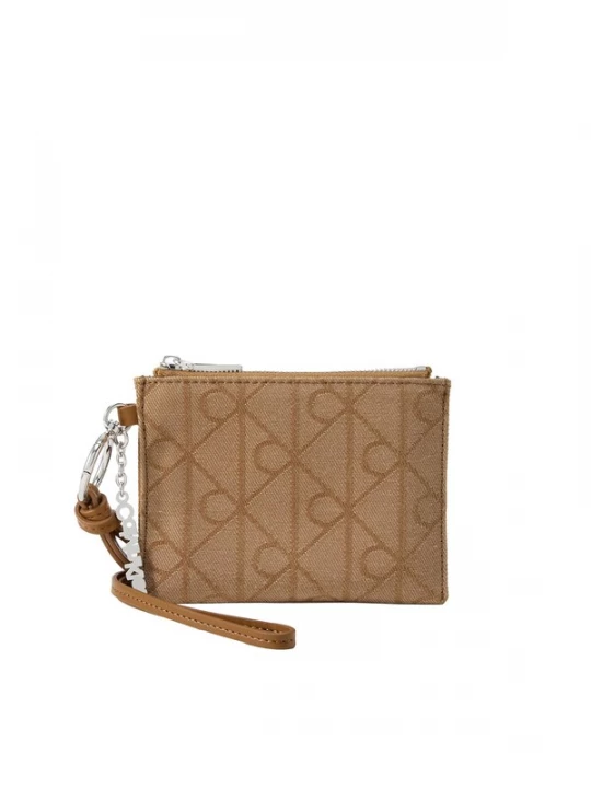 Foto van product Calvin Klein Etui 'Logo Hardware Emblem' kaki