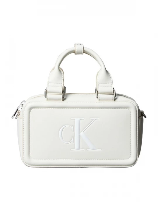 Foto van product Calvin Klein Handtas 'BOLD ELONGATED MINI' wolwit