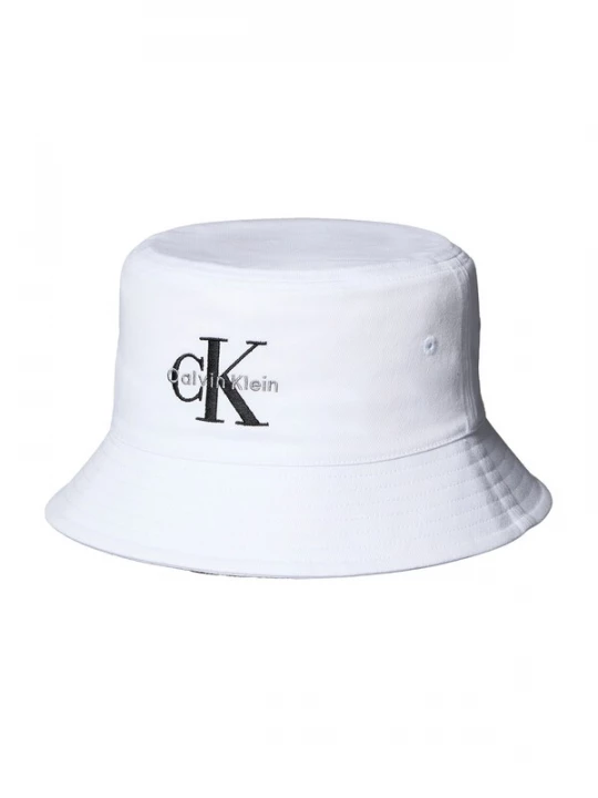 Foto van product Calvin Klein Hoed 'CK Monogram Embroidery' zwart / wit