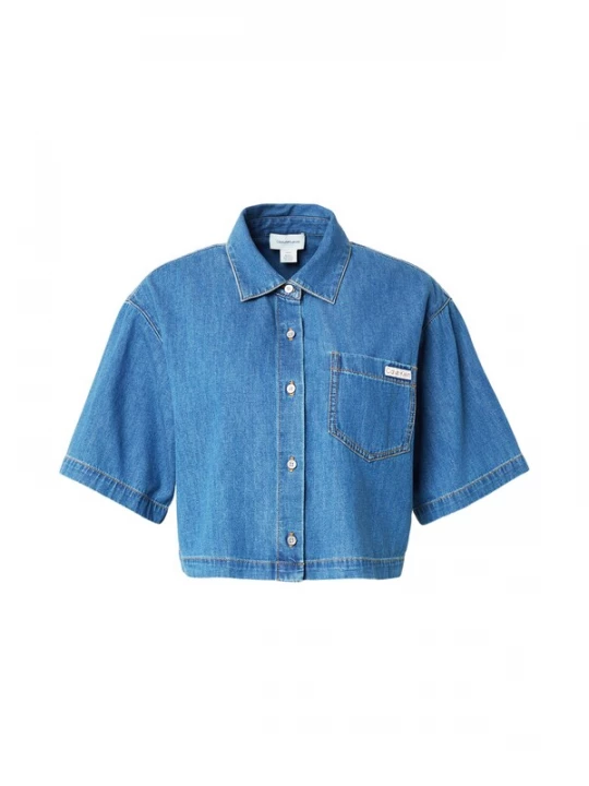 Foto van product Calvin Klein Jeans Blouse blauw denim